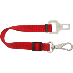 Adaptador Para Cinto De Segurança Amf Pet Vermelho P - 1 Unidade - Tamanho P