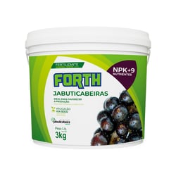 Adubo Forth Jabuticabeiras - Para Jardins - 3 Kilos