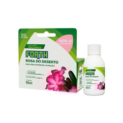 Adubo Forth Rosa Do Deserto Concentrado 60Ml Para Jardins