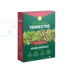 Adubo Orgânico Vitamina Terrestre 150G - Ervas E Pimentas