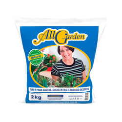 Adubo Turfa Para Cactos, Suculentas E Rosa Do Deserto 2Kg