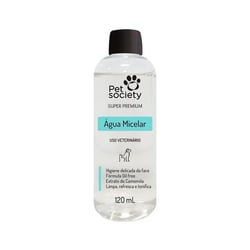 Água Micelar Pet Society Para Cães E Gatos - 120Ml