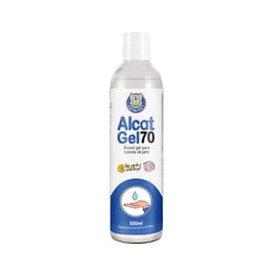Álcool Gel Antisséptico Alcat 500Ml Para Tutores Pets
