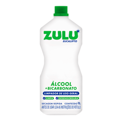 Álcool Líquido Zulu Eucalipto 1L - 1 Unidade