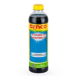 Algicida Genco Manutenção 1L Para Limpeza De Piscinas