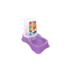 Alimentador Automático Duplo Pet Injet Lilás Para Cães - 1 Unidade