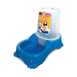 Alimentador Automático Duplo Pet Injet Para Cães Azul - 1 Unidade
