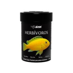 Alimento Alcon Herbívoros Para Ciclídeos - Peixes - 57 Gramas