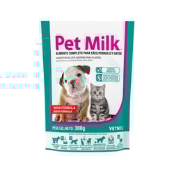 Alimento Completo Pet Milk Para Cães E Gatos - 1 Unidade - 300 Gramas