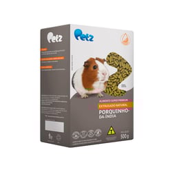 Alimento Extrusado Natural Petz Para Porquinho Da Índia - 500G - 500 Gramas