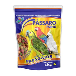 Alimento Extrusado Pássaro Forte Para Papagaios - 1Kg