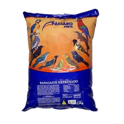 Alimento Extrusado Pássaro Forte Para Papagaios - 3,5Kg