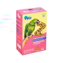Alimento Extrusado Petz Frutas Para Papagaio E Cacatua - 1 Unidade - 600 Gramas