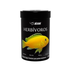 Alimento Herbívoros Alcon Para Peixes Ciclídeos - 140 Gramas