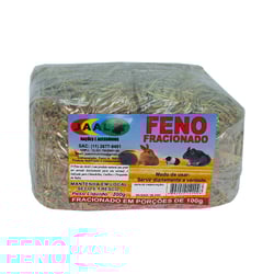Alimento Jaal Feno Fracionado Para Coelhos - 200 Gramas