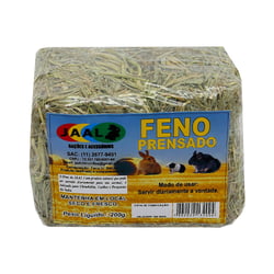 Alimento Jaal Feno Prensado Para Coelhos - 200G