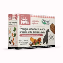 Alimento Natural All Love Sabor Frango Para Cães Adultos - 1Kg