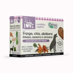 Alimento Natural All Love Velhotes Sabor Frango - 1Kg