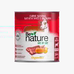 Alimento Natural Be Nature Day By Day Carne Para Cães Adultos Organnact - 300G