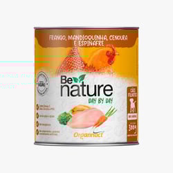 Alimento Natural Organnact Be Nature Day By Day Para Cães Filhotes Sabor Frango, Mandioquinha, Cenoura E Espinafre - 300G