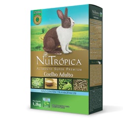 Alimento Nutrópica Para Coelho Adulto 1.2Kg - 1,2 Kilos