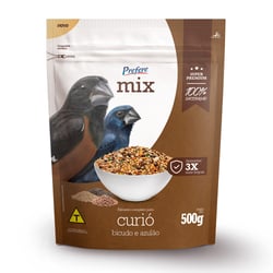 Alimento Para Curió, Bicudo E Azulão Prefere Mix 500G - 1 Unidade