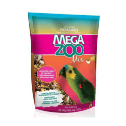 Alimento Para Papagaio Megazoo Mix 350G - 1 Unidade