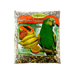 Alimento Para Papagaios Nutripássaros Com Frutas 500G - 1 Unidade