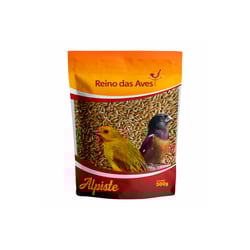 Alimento Para Pássaros Reino Das Aves Semente De Alpiste 500G - 1 Unidade