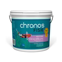 Alimento Para Peixe Chronos Fish Koi Pond Sticks Spiruline 3,9Kg
