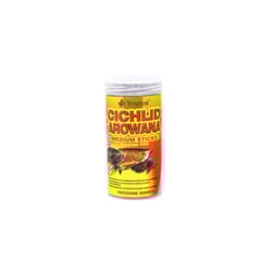 Alimento Para Peixe Tropical Cichlids Red & Arowana Sticks - 90G