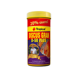 Alimento Para Peixe Tropical Discus Gran D-50 Plus - 132G