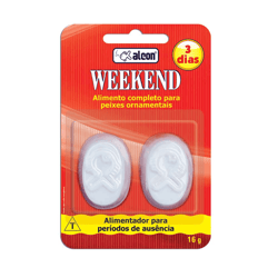 Alimento Para Peixes Alcon Weekend 3 Dias - 16G