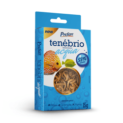 Alimento Para Peixes E Repteis Tenebrio Desidratado 15G