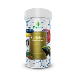 Alimento Para Peixes Poytara Ciclídeos Herbívoros - 75G - 75 Gramas