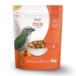 Alimento Prefere Mix Com Frutas Para Trinca-Ferro 500G - 1 Unidade