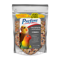 Alimento Prefere Mix Para Calopsita E Agapornis - 1,1Kg