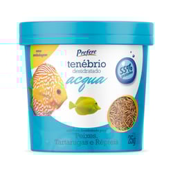 Alimento Prefere Tenebrio Desidratado Acqua Para Peixes, Tartarugas E Repteis 25G
