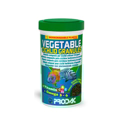 Alimento Prodac Vegetable Cichlid Granules Para Peixes 100G