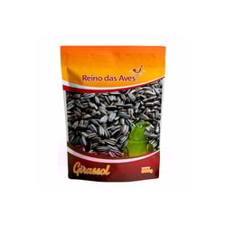 Alimento Reino Das Aves Semente De Girassol - 500G