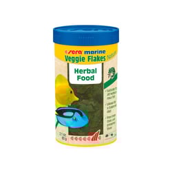 Alimento Sera Marine Veggie Flakes Nature Para Peixes - 60 Gramas