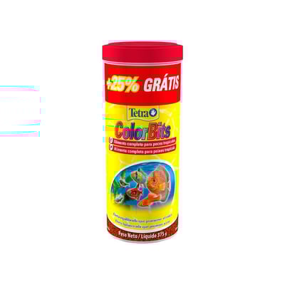 Alimento Tetra Colorbits Granules - Para Peixes - 375 Gramas