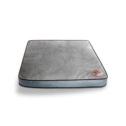 Almofada Luxo Sued Cinza Para Cães - Tamanho 1