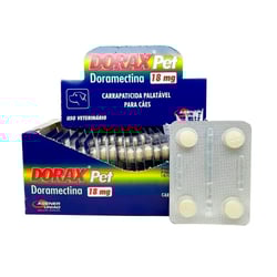 Analgésico Dorax Pet Agener 18Mg - 4 Comprimidos