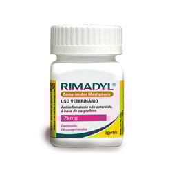 Analgésico Rimadyl Zoetis 75Mg - 14 Comprimidos