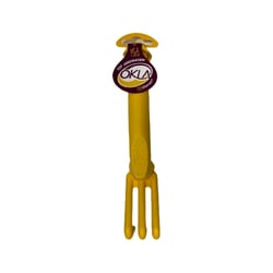 Ancinho Okla Amarelo Para Jardim
