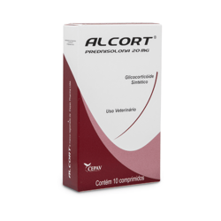 Anti-Inflamatório Alcort 20Mg Cepav - 10 Comprimidos