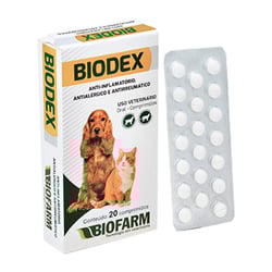 Anti-Inflamatório Biofarm Para Cães E Gatos - 20 Comprimidos