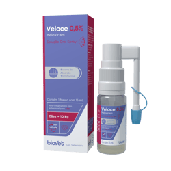 Anti-Inflamatório Biovet Veloce 0,5% Para Cães - 15Ml Spray