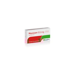 Anti-Inflamatório Maxicam Ourofino 0,5Mg Para Cães E Gatos - 10 Comprimidos
